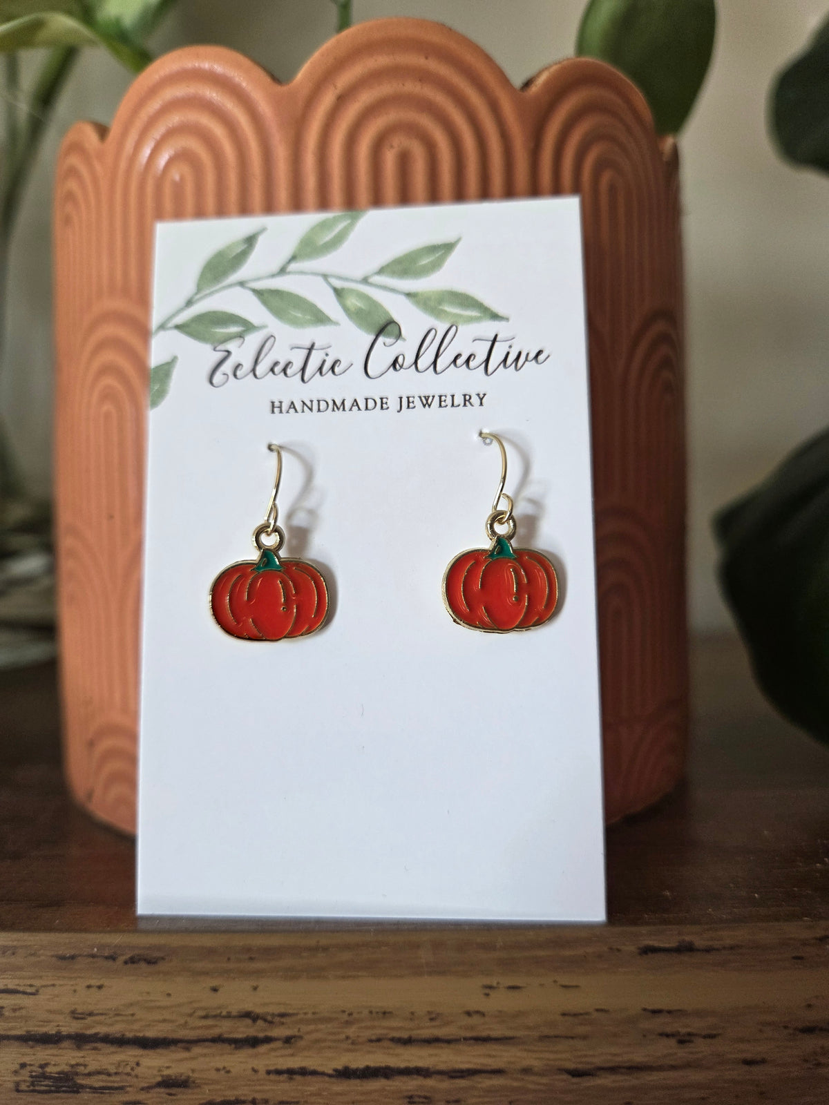 Pumpkin Earrings