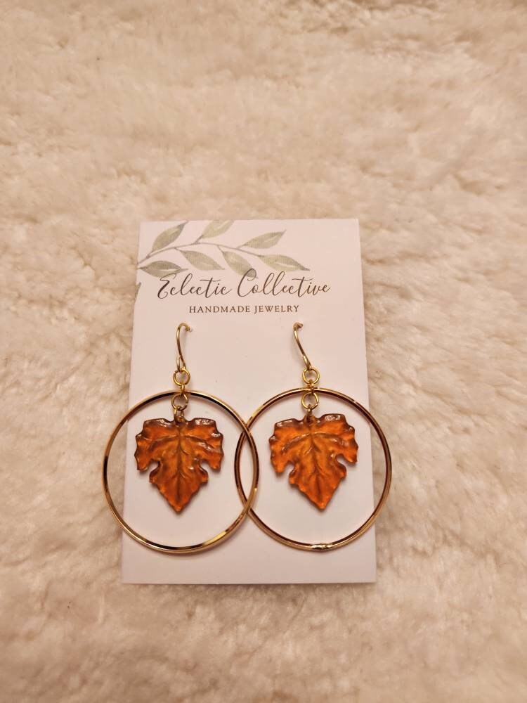 Harvest leaf hoops